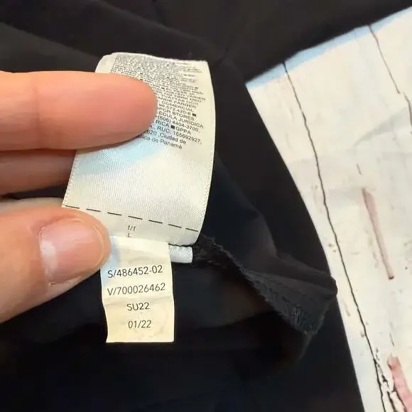 Athleta Presidio Dress Black High Low Racerback Maxi Dress - Picture 7 of 7